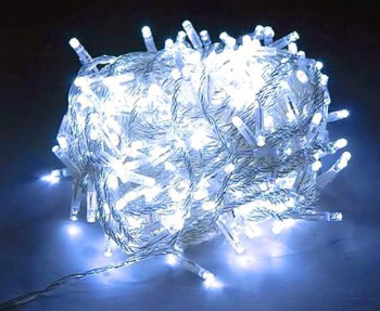 Гирлянда Нить 300-лампочек LED цвет белый