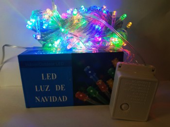 Гирлянда Нить 100-лампочек LED цвет мультик