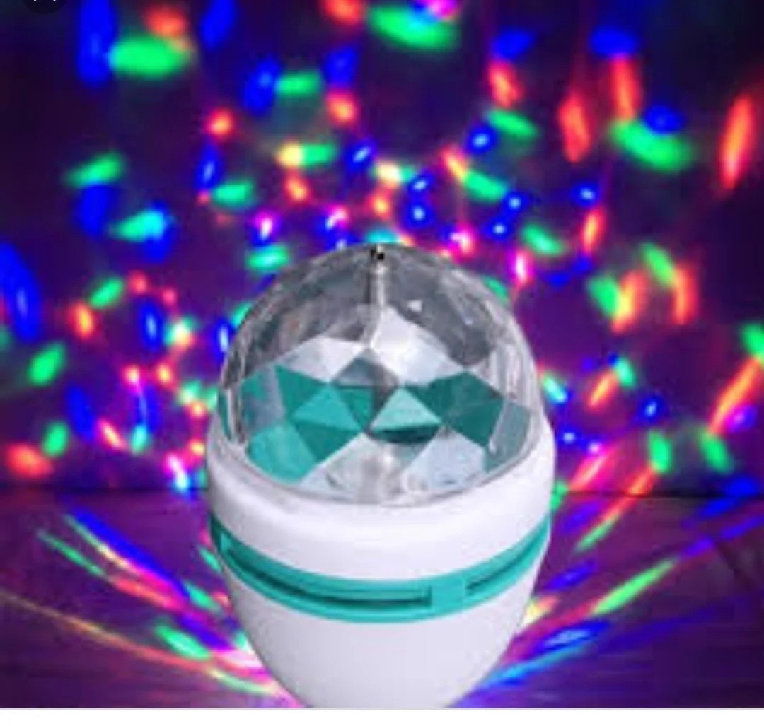  Вращается светодиодная диско лампа LED MINI Party LIGHT