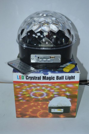Диско шар Лампа Led Сrystal Magic Ball Light на пульту 