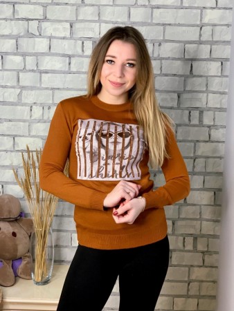 Женский стильный свитер 