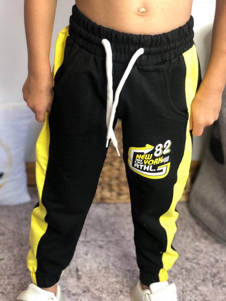 Спортивні штани (Жовті полоси)