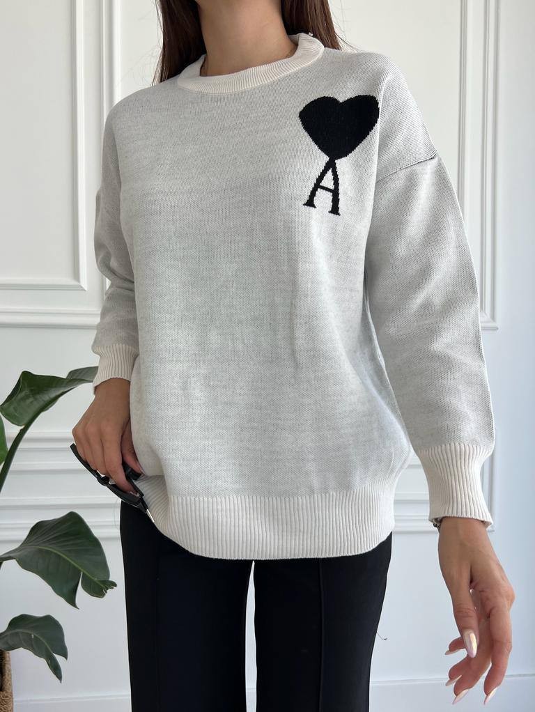 Женский стильный свитер AMI
