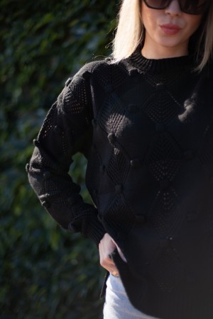 Женский стильный свитер  (42-48)